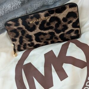 Michael Kors Black Leather Wallet